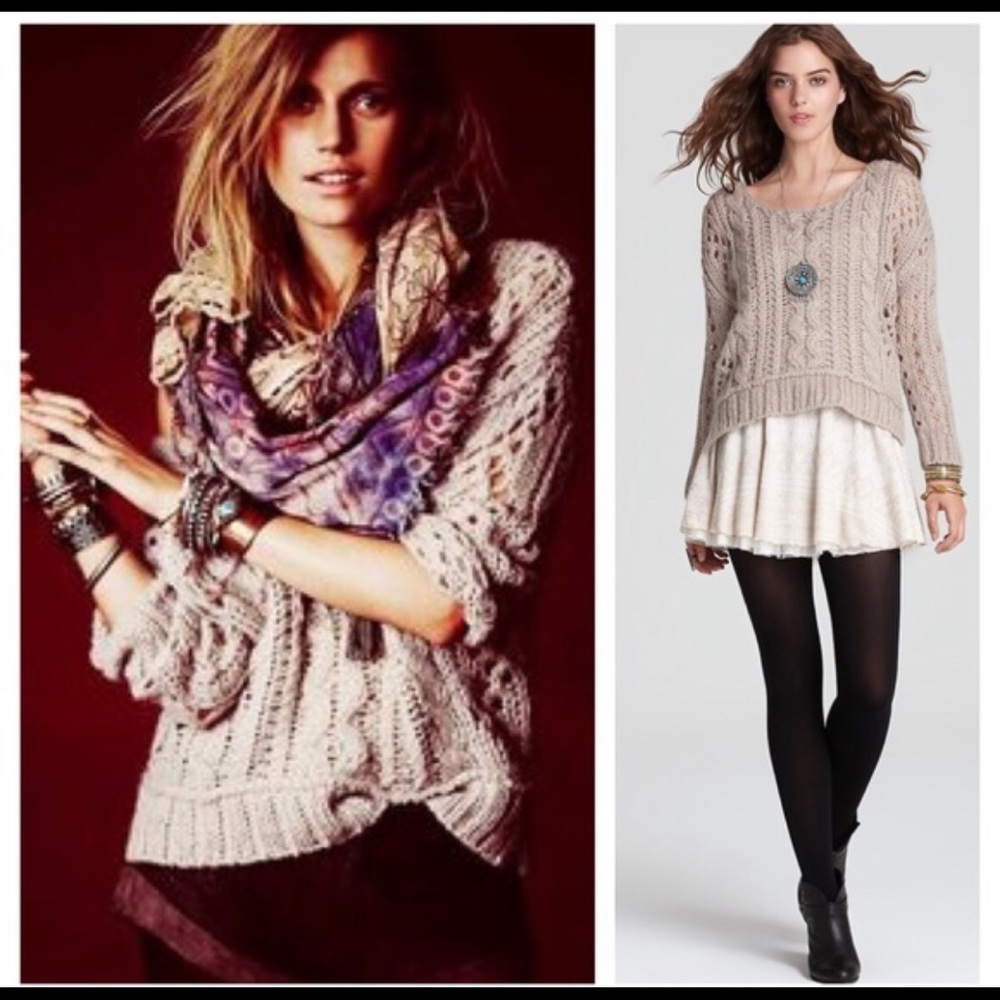 Free People Chunky Fluff Sweater